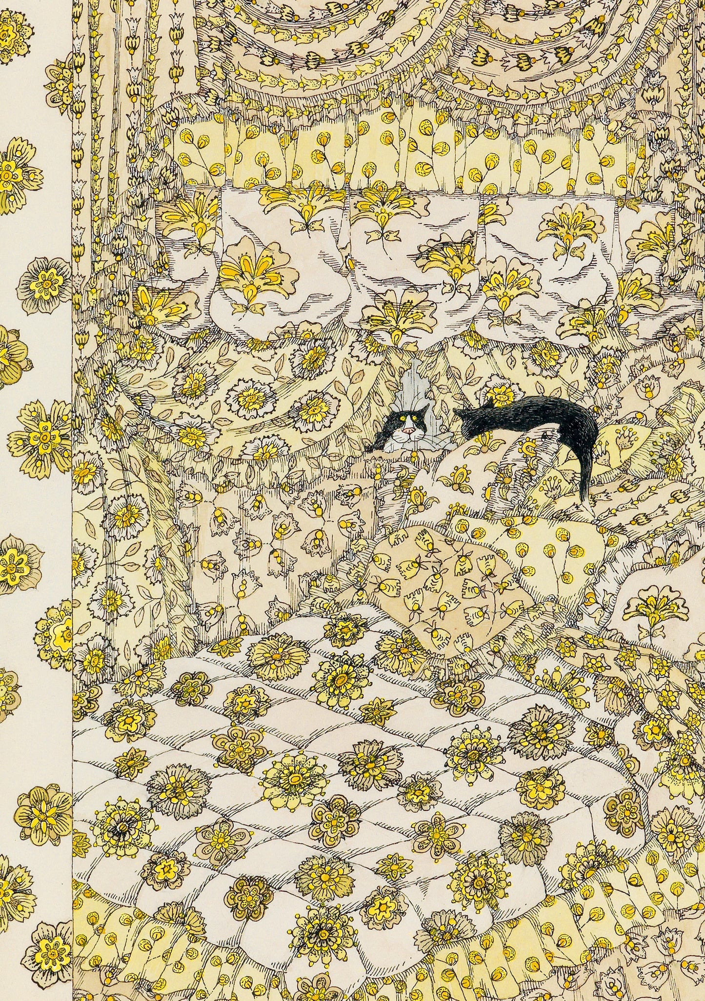 Edward Gorey Cat Fancy Notecards
