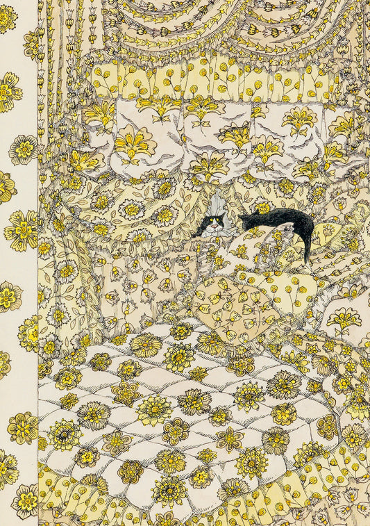 Edward Gorey Cat Fancy Notecards