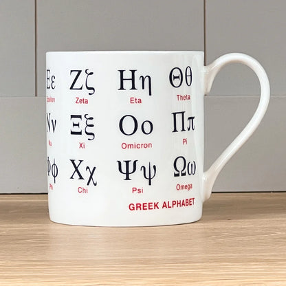 Greek Alphabet Mug