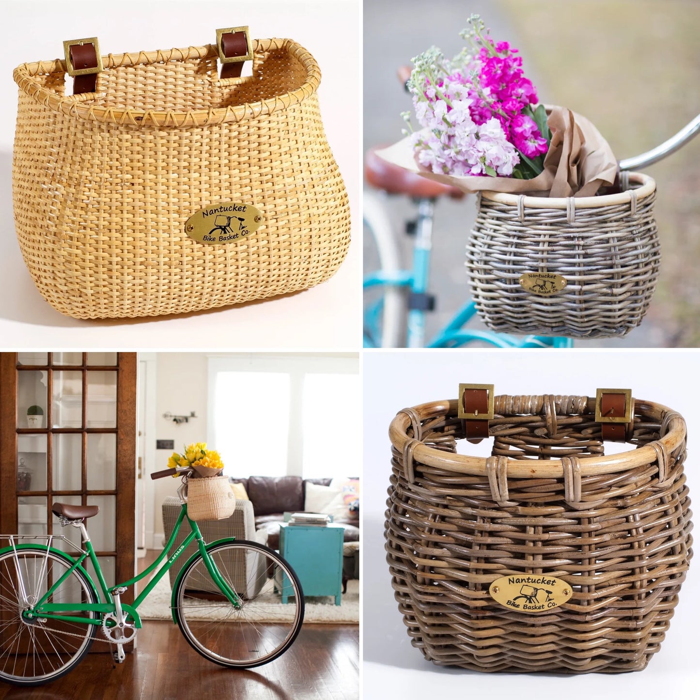 Nantucket Bicycle Basket