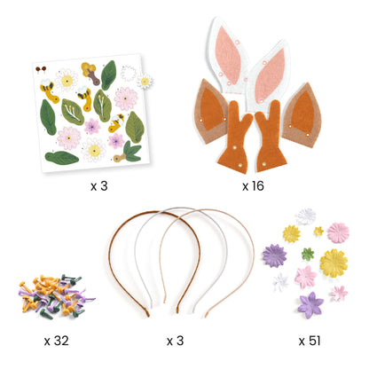 Flower Friends Headbands Kit