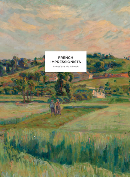 French Impressionists Undated Planner