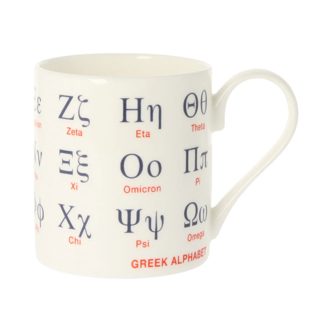 Greek Alphabet Mug