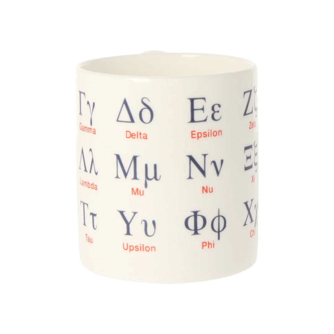 Greek Alphabet Mug