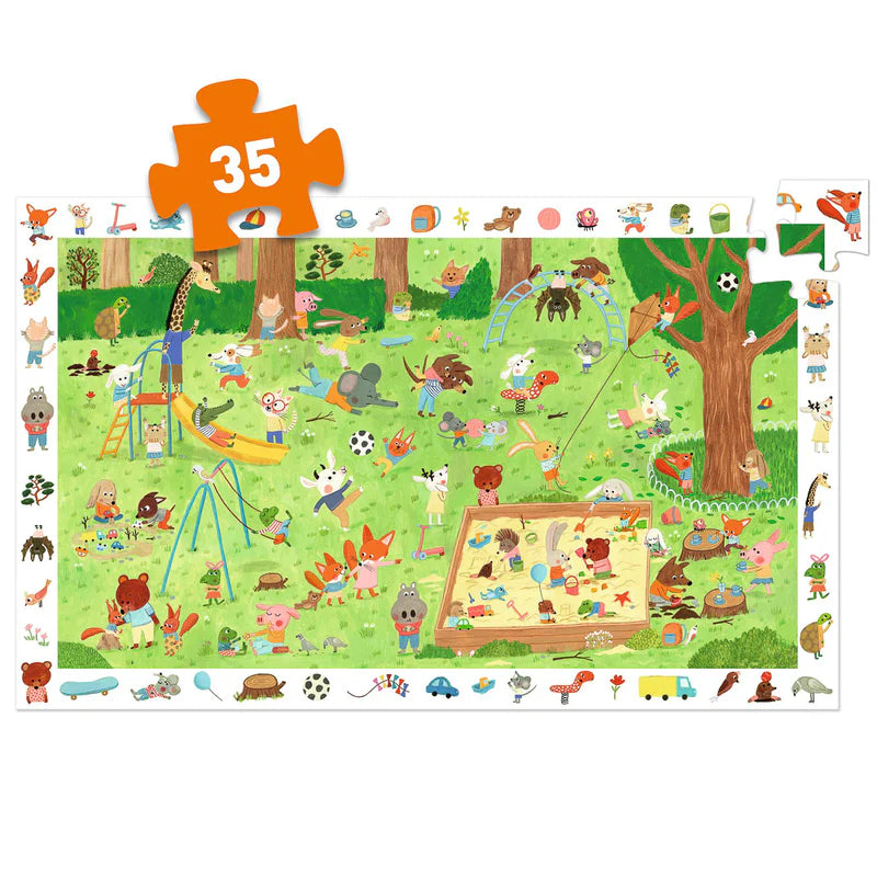 Little Friends Garden 35-Piece Puzzle