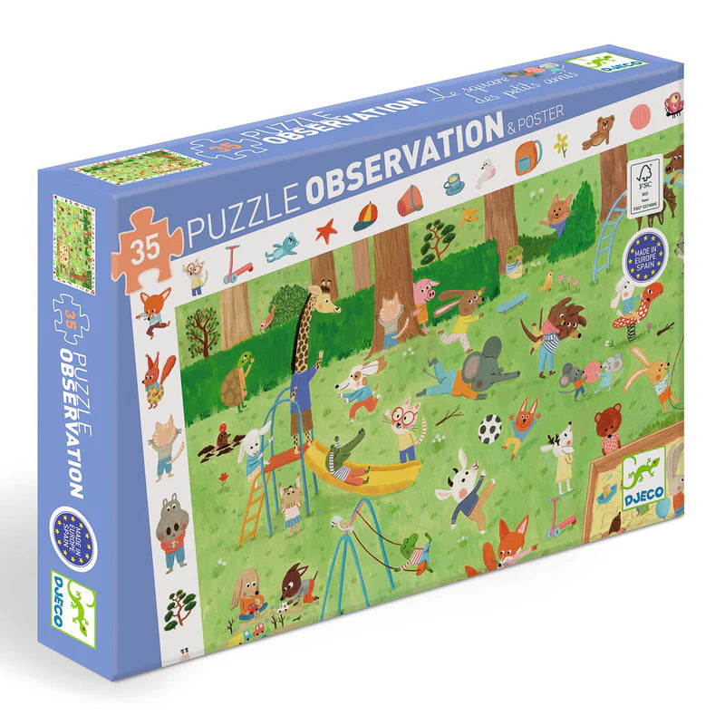 Little Friends Garden 35-Piece Puzzle