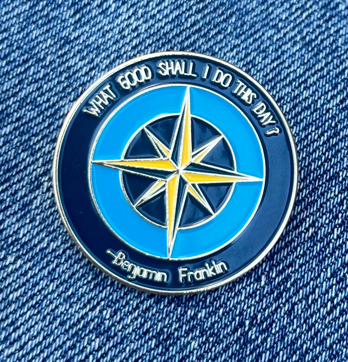 “What Good Shall I Do?” Pin