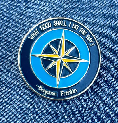 “What Good Shall I Do?” Pin