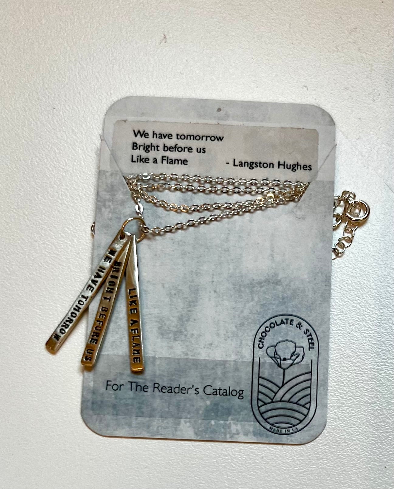 Langston Hughes Necklace