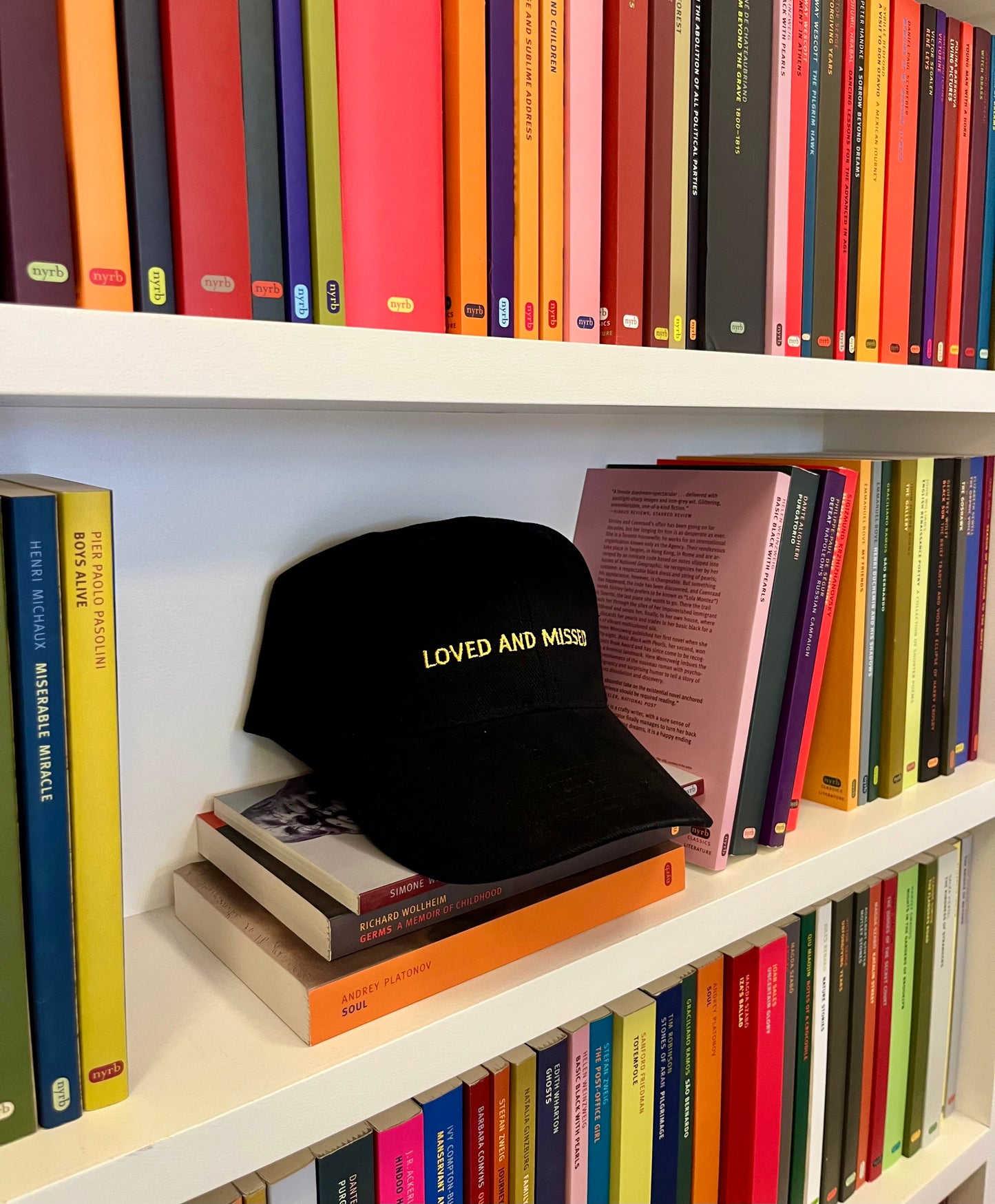 Loved and Missed NYRB Baseball Cap