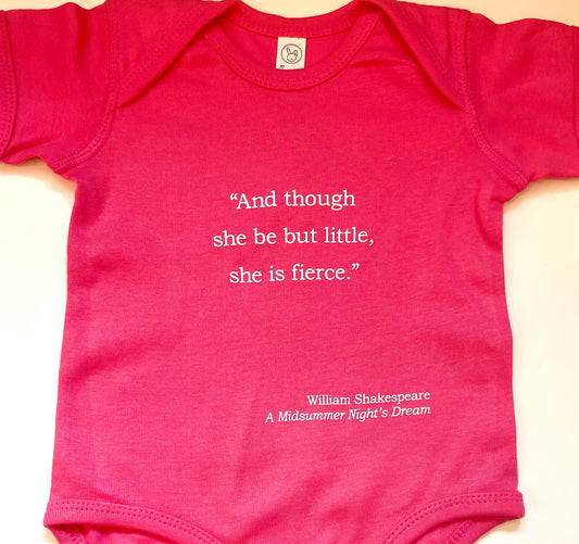 Midsummer Onesie in Hot Pink