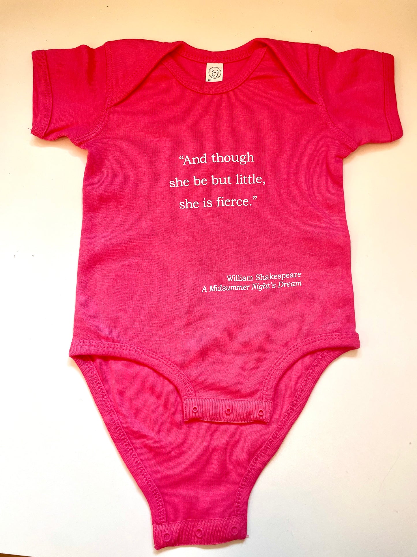 Midsummer Onesie in Hot Pink