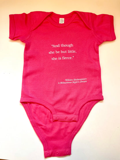 Midsummer Onesie in Hot Pink