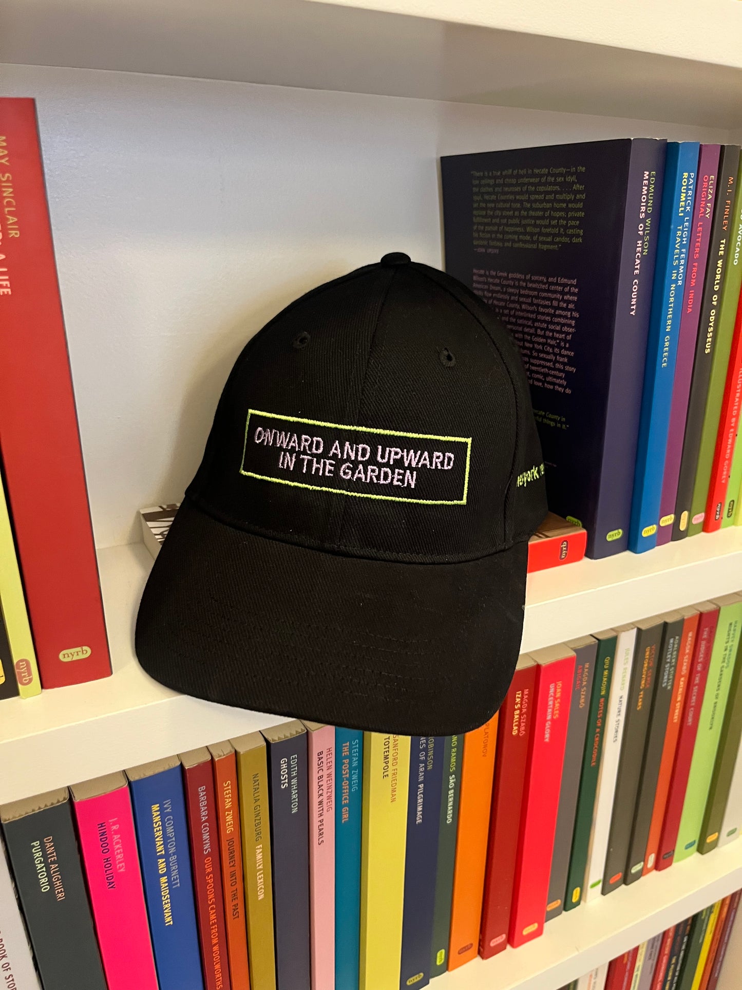 Onward and Upward in the Garden NYRB Baseball Cap