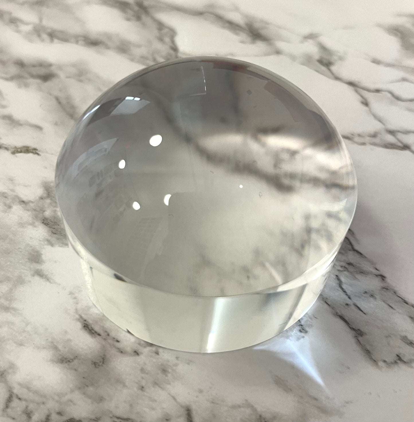 Optical-Grade Dome Magnifier