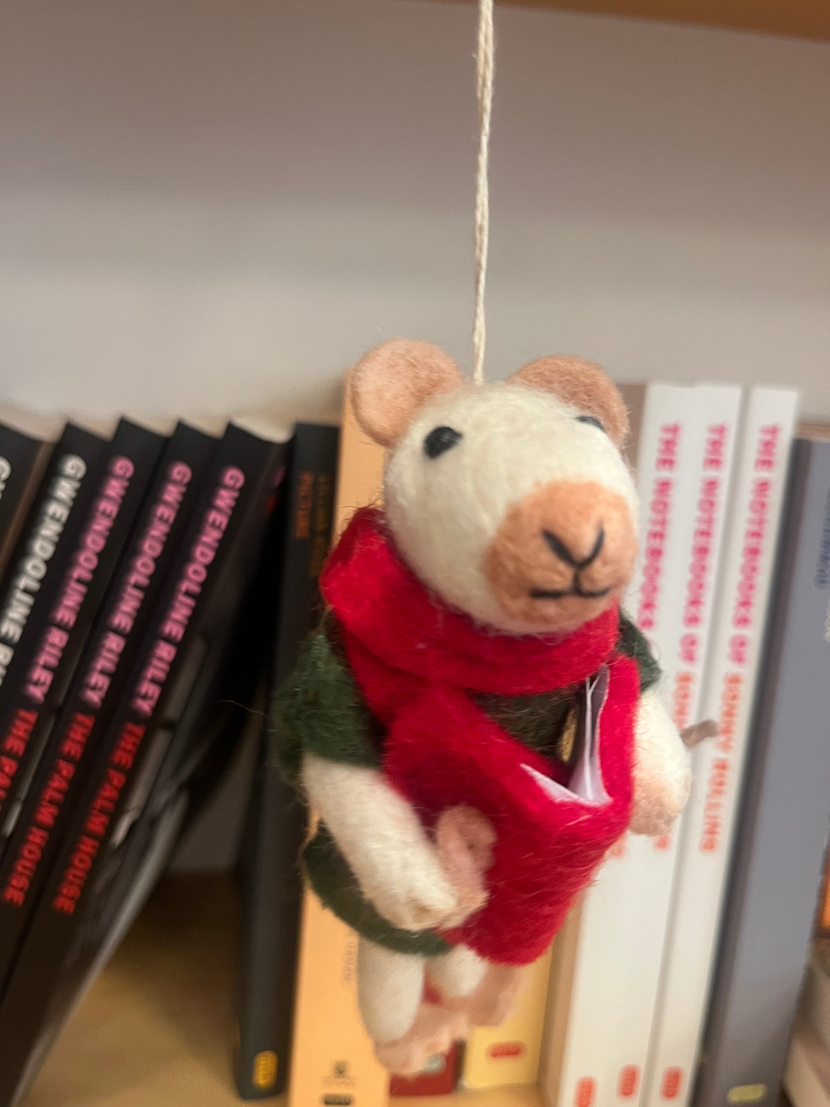 Reader Mouse Ornament