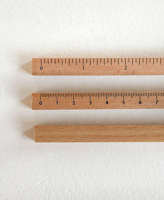 Italian Wooden Ruler