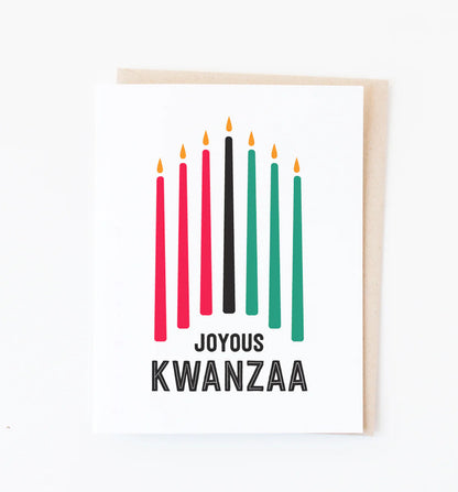 Joyous Kwanzaa Greeting Cards