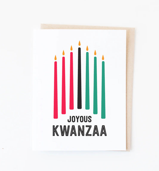 Joyous Kwanzaa Greeting Cards