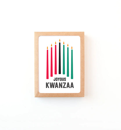 Joyous Kwanzaa Greeting Cards