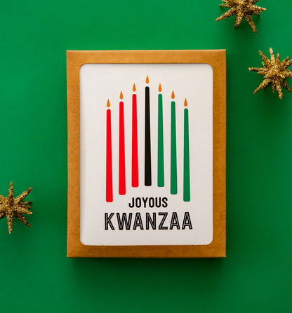 Joyous Kwanzaa Greeting Cards