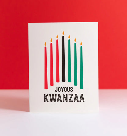 Joyous Kwanzaa Greeting Cards