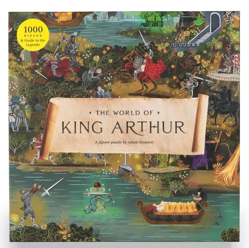 The World of King Arthur: 1,000-Piece Puzzle