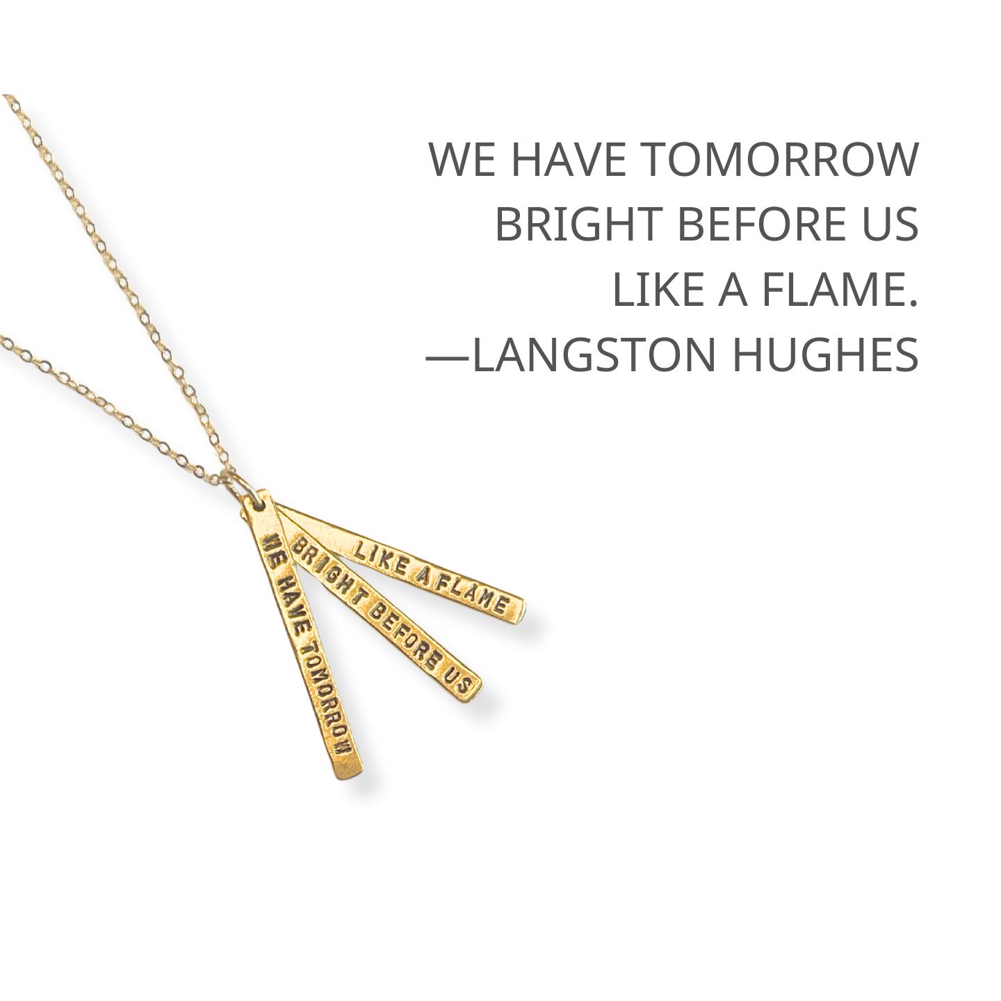 Langston Hughes Necklace