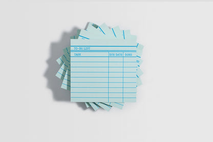 Library Card Post-It ® Notes