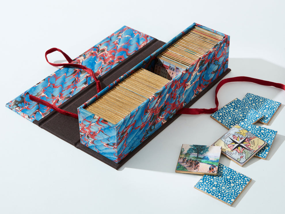Hand Made Memory Module Handmade Memory Game with Vintage Imagery—French version – The Reader's ...