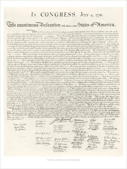 Map of DC and Declaration of Independence: 1,000-Piece Double-Sided Puzzle