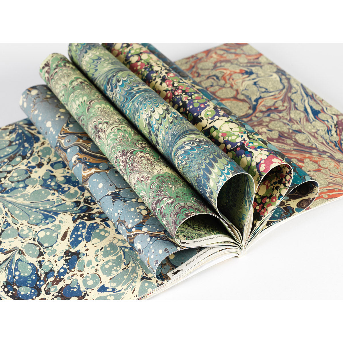 Marbled Wrapping Paper Book – The Reader's Catalog