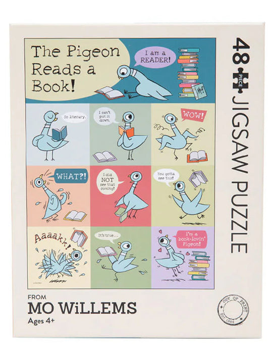 The Pigeon Reads a Book: 48-Piece Puzzle