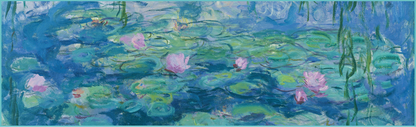 Monet Water Lilies Silk Chiffon Scarf