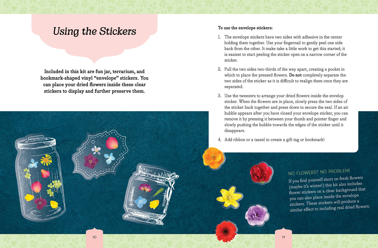 Pressed Flower Crafts Kit