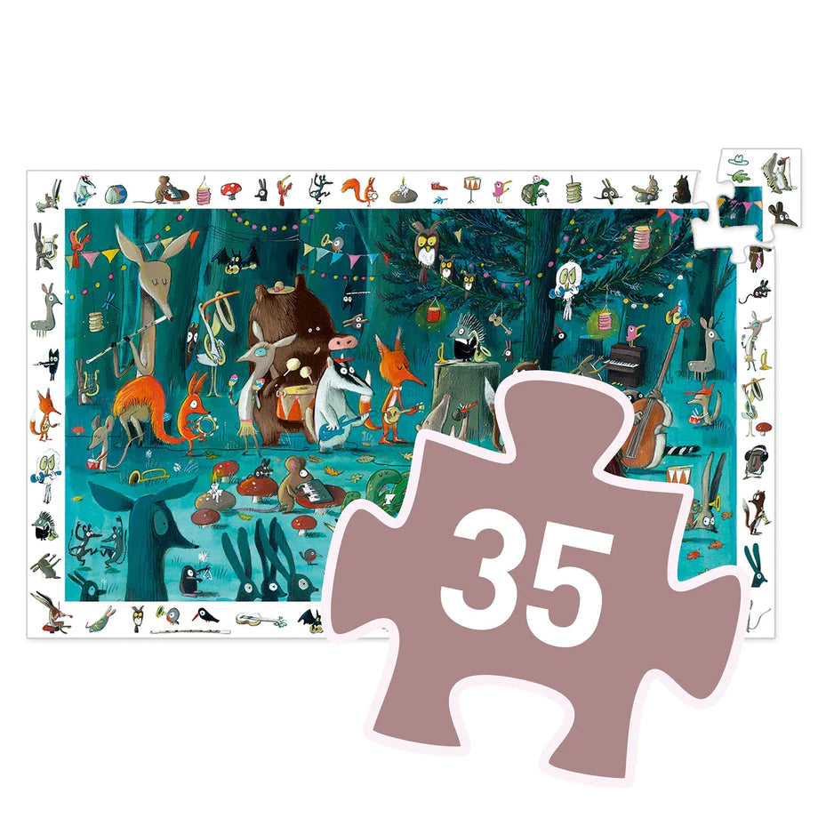 Animal Orchestra: 35-Piece Puzzle – The Reader's Catalog