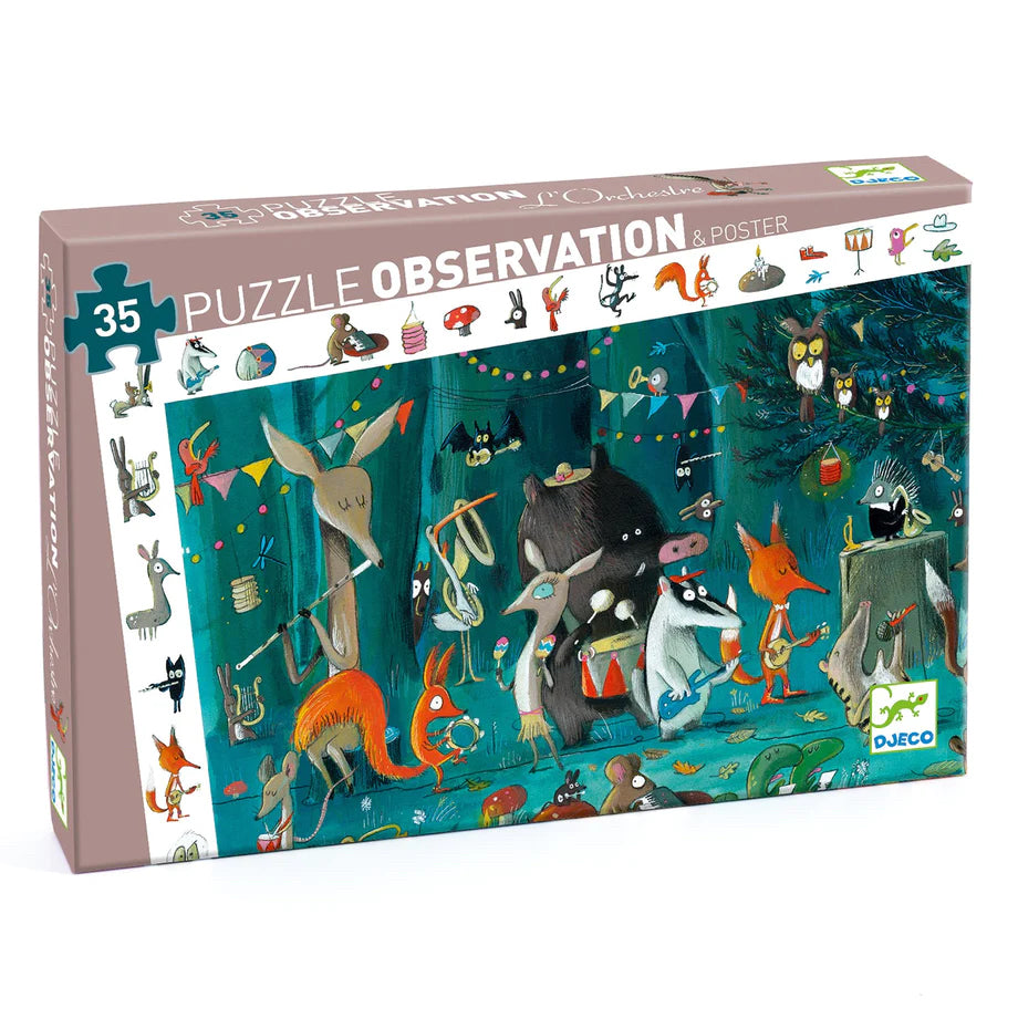 Animal Orchestra: 35-Piece Puzzle – The Reader's Catalog