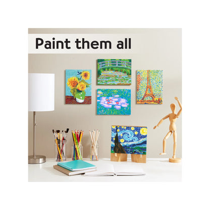 Paint-By-Numbers Museum Series Kits