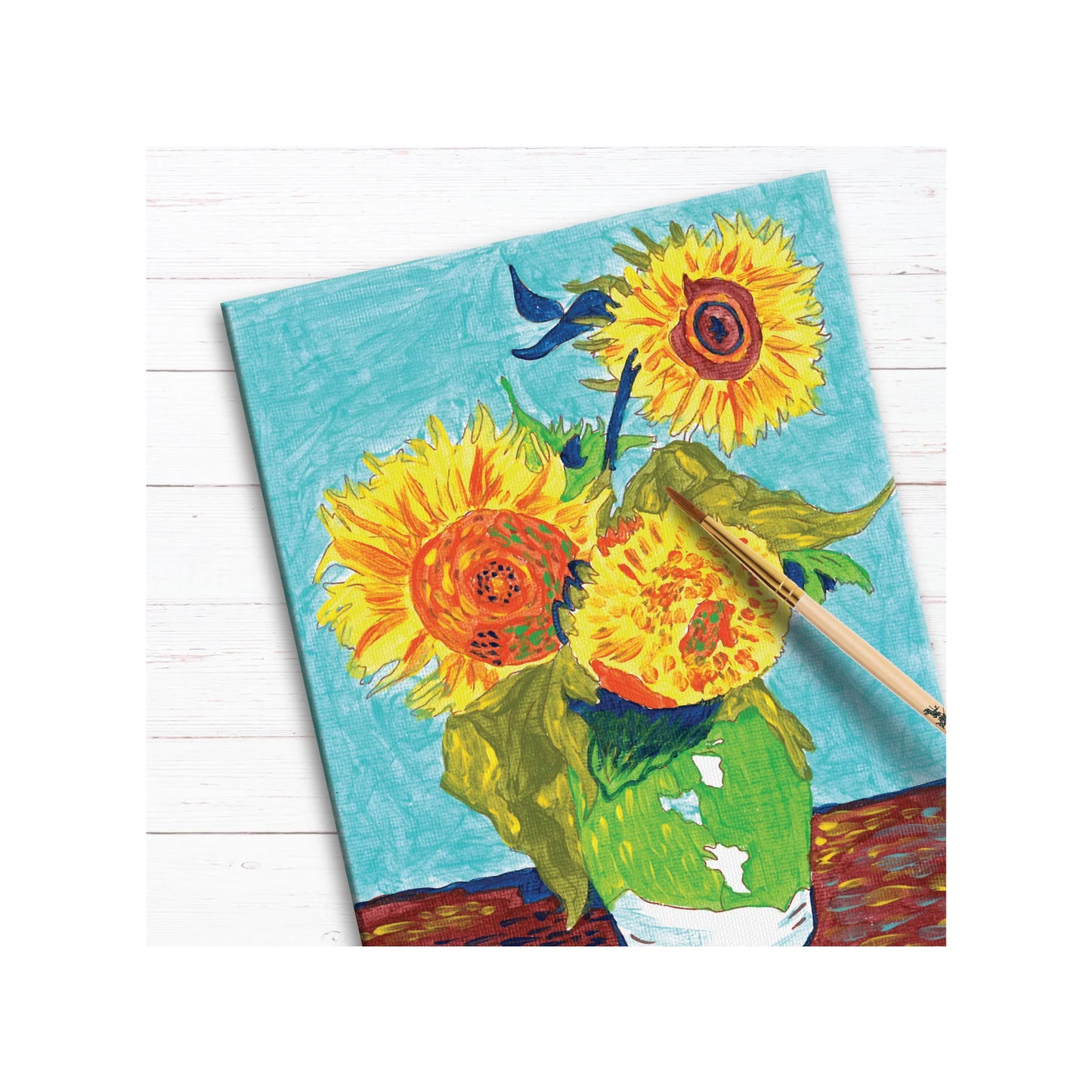 Paint-By-Numbers Museum Series Kits