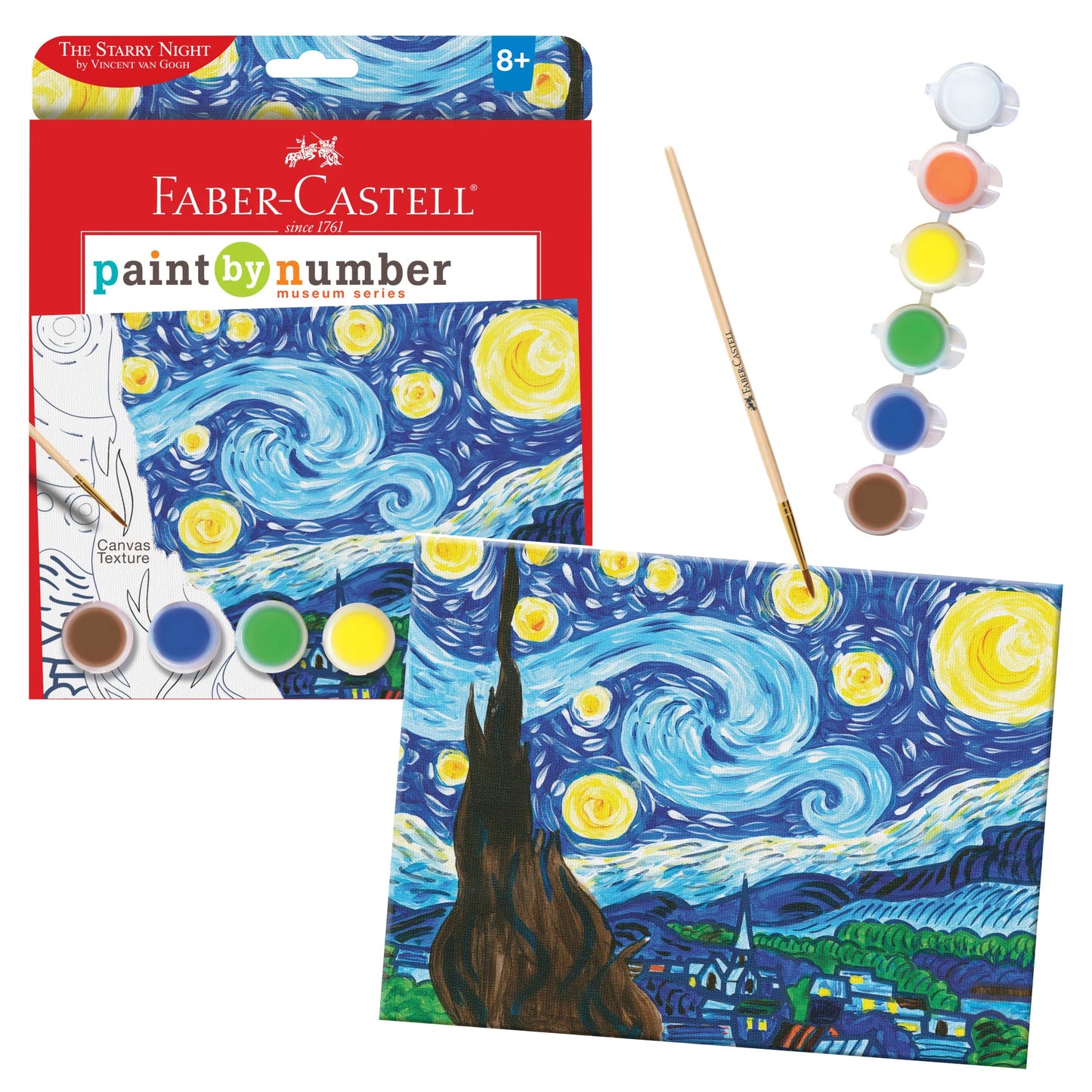 Paint-By-Numbers Museum Series Kits