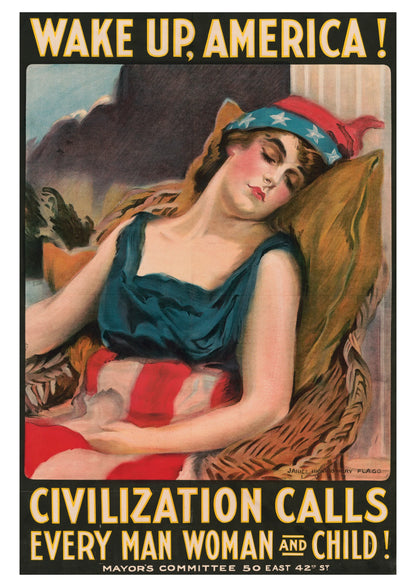 Wake Up, America! Postcard Set