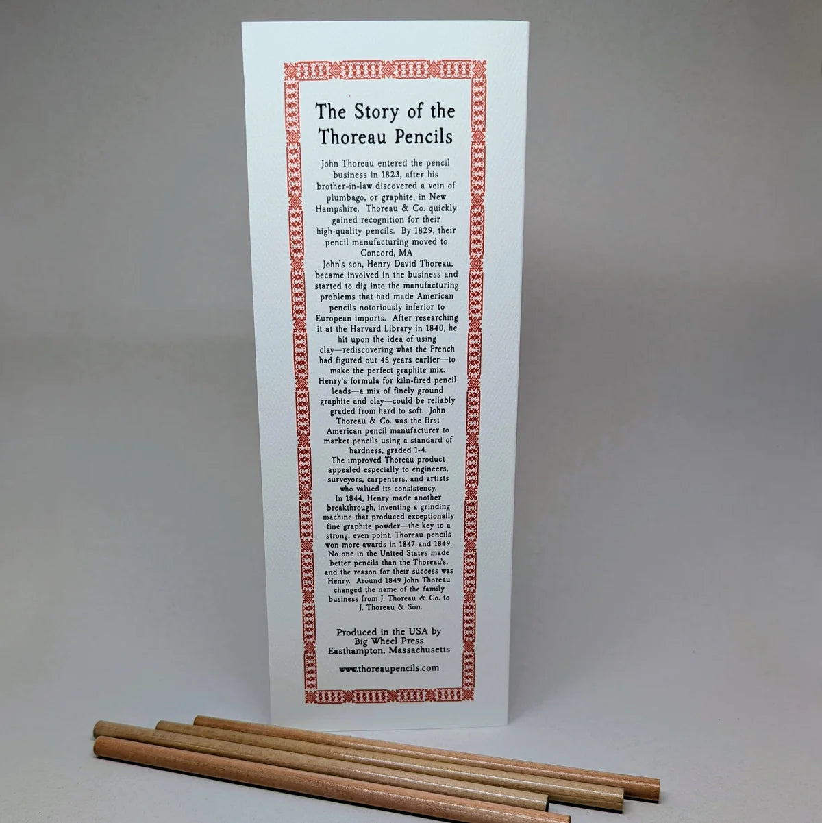 J. Thoreau & Son Pencils