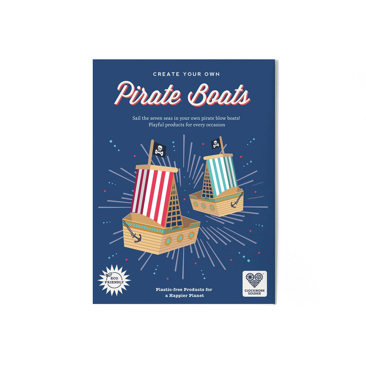 Create-Your-Own Pirate Blow Boats