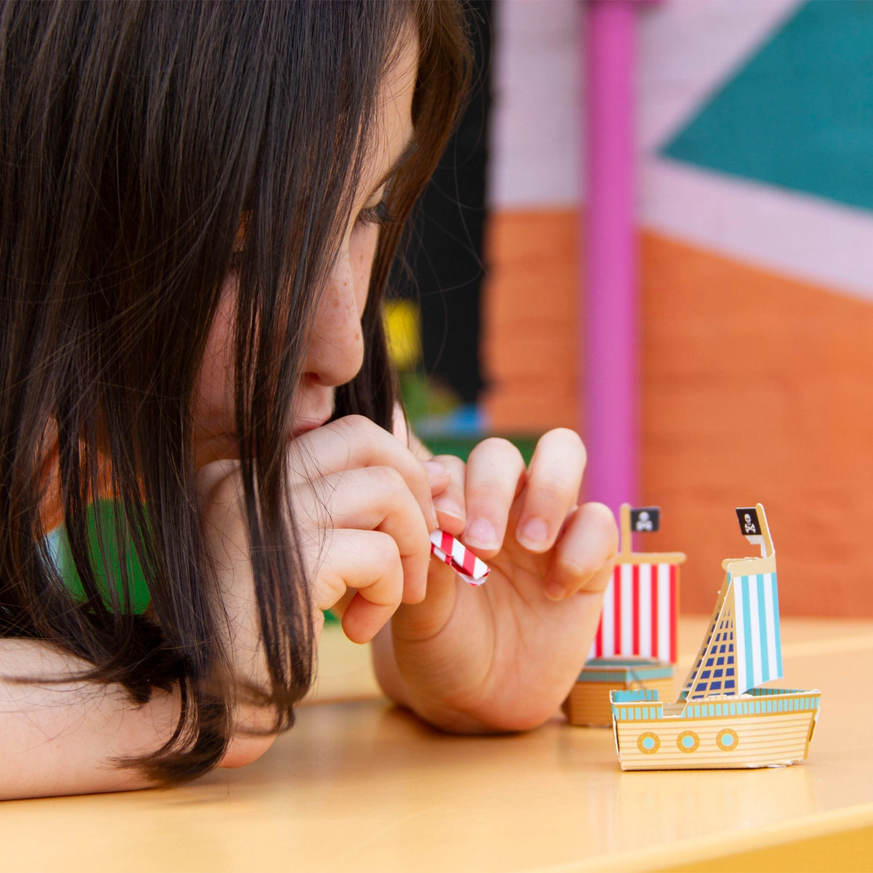 Create-Your-Own Pirate Blow Boats