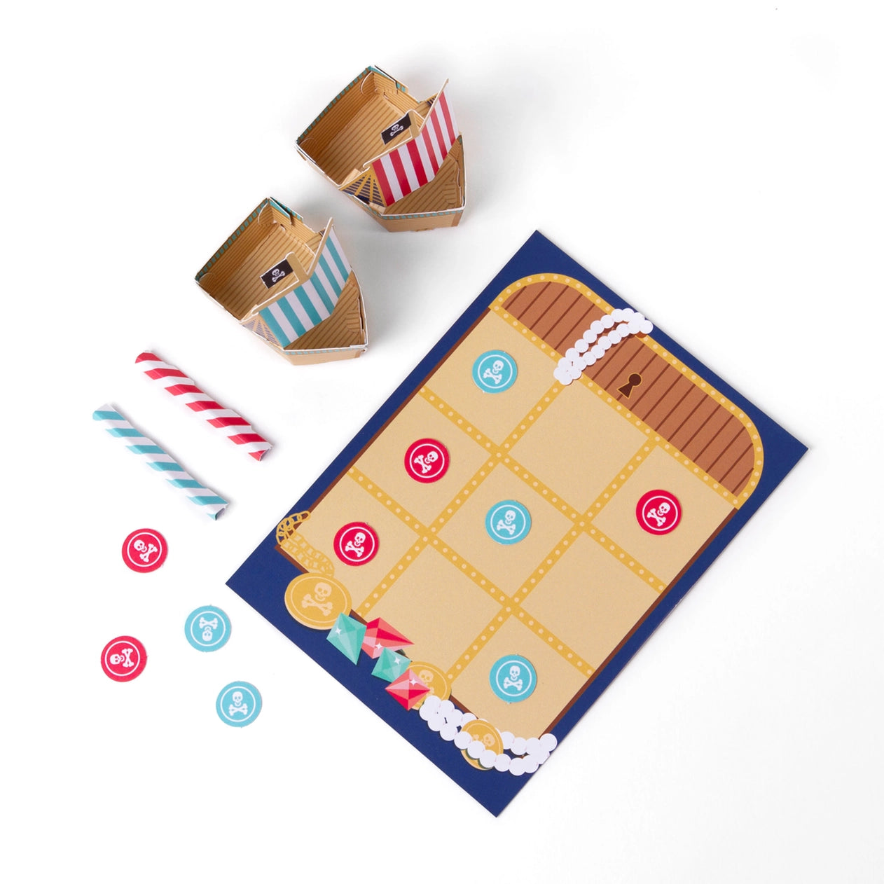Create-Your-Own Pirate Blow Boats