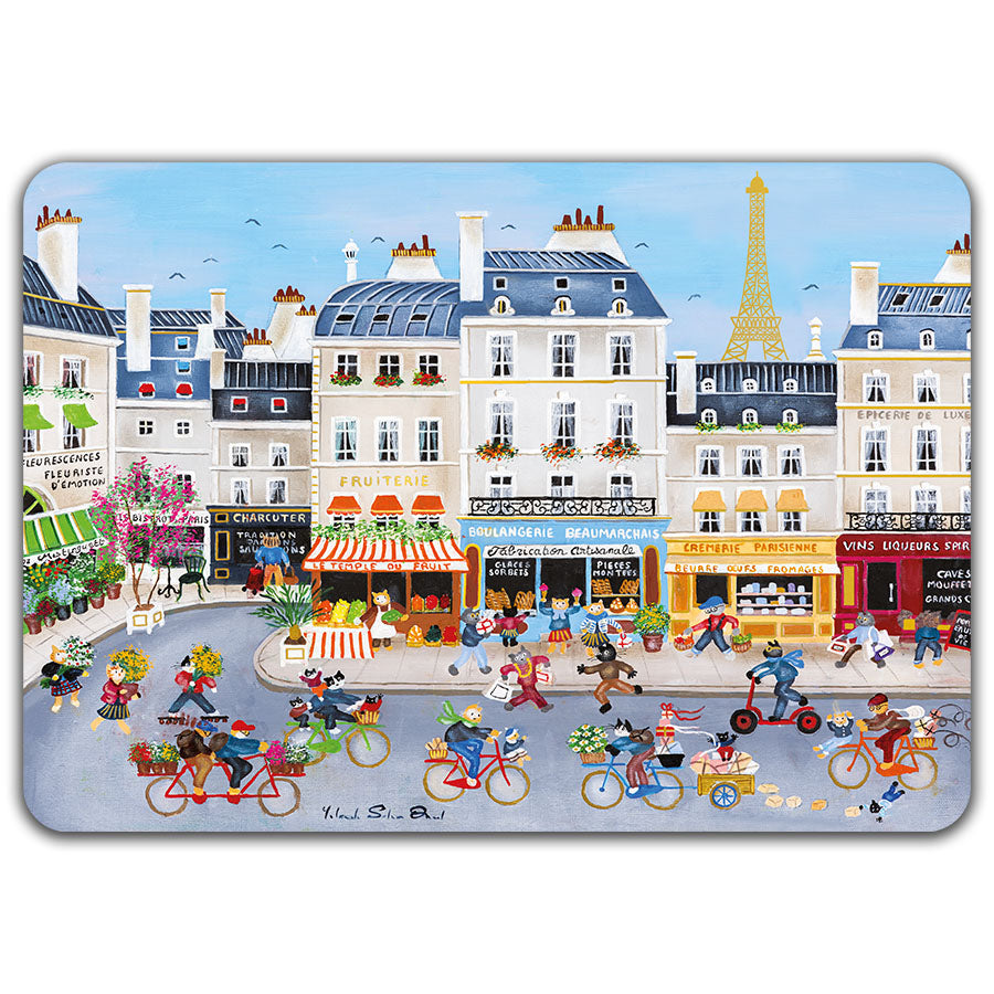Learn About France Placemat Sets