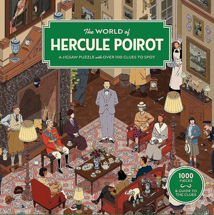 The World of Hercule Poirot: 1,000-Piece Puzzle