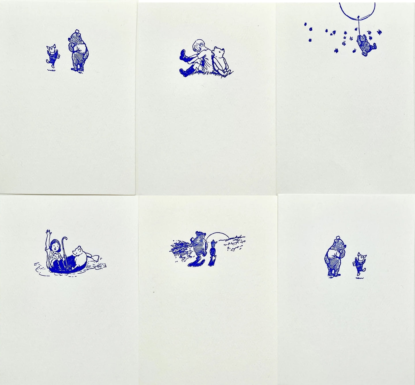 Winnie the Pooh & Friends Card Set