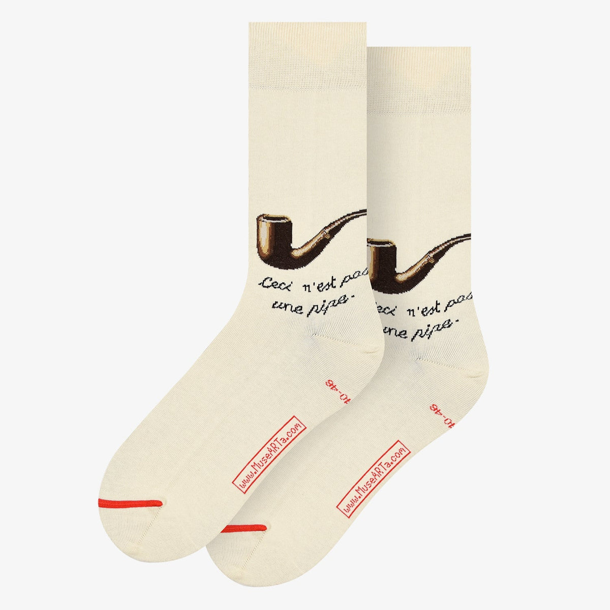 Rene Magritte The Treachery of Images Socks