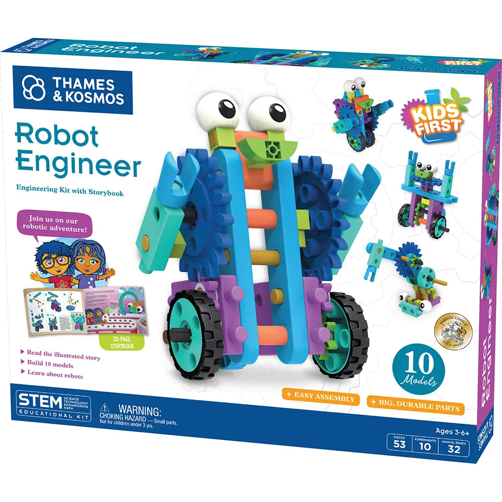 Robot Engineering Kit and Storybook